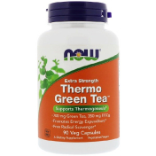 Now Foods Зеленый термо чай 90 вегетарианских капсул