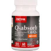 Jarrow Formulas Q-absorb кофермент Q10 100 мг 60 мягких капсул
