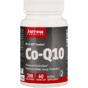 Jarrow Formulas Коэнзим Q10 200 мг 60 растительных капсул