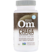 Organic Mushroom Nutrition Chaga 667 mg 90 Vegetarian Capsules