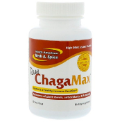 North American Herb & Spice Co. Сырой ChagaMax 90 растительных капсул
