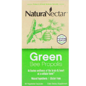 NaturaNectar Green Bee Propolis 60 вегетарианских капсул