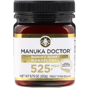 Manuka Doctor Monofloral с медом мануки оксид магния 525+ 8 75 унции (250 г)