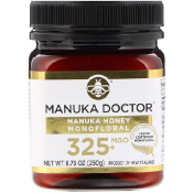 Manuka Doctor Monofloral с медом мануки оксид магния 325+ 8 75 унции (250 г)
