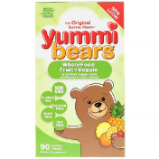 Hero Nutritional Products Yummi Bears Wholefood Fruit + Veggie 90 Gummy Bears