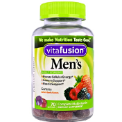 VitaFusion Мультивитамины для мужчин натуральный вкус ягод 70 жевательных таблеток
