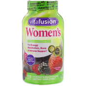VitaFusion Жевательные витамины для женщин натуральные ягодные вкусы 150 жевательных таблеток