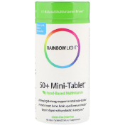 Rainbow Light 50+ Mini Tablet мультивитамины на основе пищевых продуктов 90 микротаблеток