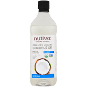 Nutiva Органическое жидкое кокосовое масло классическое 32 жидкие унции (946 мл)