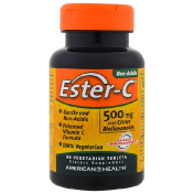American Health Ester-C 500 мг 90 вегетарианских таблеток