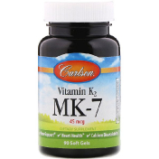 Carlson Labs Витамин K2 MK-7 45 мкг 90 мягких таблеток