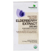 FutureBiotics Elderberry Extract 500 mg 60 Organic Vegetarian Tablets