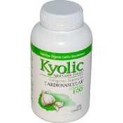 Kyolic Выдержанный чесночный экстракт сердечно-сосудистая система формула 100 200 капсул