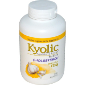 Kyolic Экстракт выдержанного чеснока лецитин и холестерин Формула 104 300 капсул