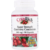 Natural Factors CranRich Клюквенный супер концентрат 500 мг 90 капсул