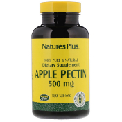Nature&#x27;s Plus Яблочный пектин 500 мг 180 таблеток