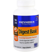 Enzymedica Enzymedica Digest Basic формула основных ферментов 180 капсул