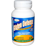Enzymatic Therapy Gluten Defense целевые пищеварительные ферменты 120 капсул в растительной оболочке