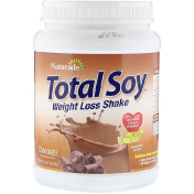 Naturade Total Soy коктейль для похудения шоколадный вкус 19 1 унц. (540 г)