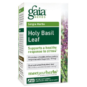 Gaia Herbs Листья базилика 60 растительных фитокапсул с жидкостью внутри