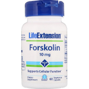 Life Extension Forskolin 10 mg 60 Vegetarian Capsules