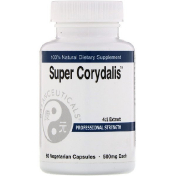 Balanceuticals Super Corydalis Professional Strength 500 mg 60 Vegetarian Capsules