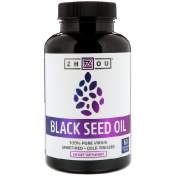 Zhou Nutrition Масло чёрного тмина 60 вегетарианских капсул