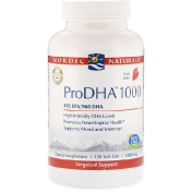 Nordic Naturals "ПроДГК 1000" пищевая добавка с ДГК (DHA) 1000 мг 120 мягких желатиновых капсул с жидкостью