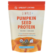 Sprout Living Простой органический белок семян тыквы 1 фунт (454 г)