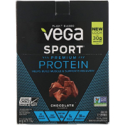 Vega Протеин Sport Premium шоколад 12 штук в упаковке 1 6 унции (44 г) каждая