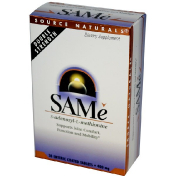 Source Naturals SAMe 400 мг 30 таблеток с энтеросолюбильным покрытием