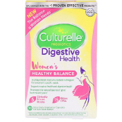 Culturelle Probiotics Digestive Health Women&#x27;s Healthy Balance 30 Once Daily Vegetarian Capsules