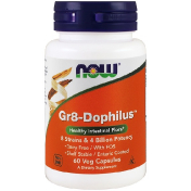 Now Foods Gr8-Dophilus 60 капсул в растительной оболочке