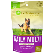 Pet Naturals of Vermont Ежедневный мультивитамин для собак 30 жевательных таблеток 3 70 унции (105 г)