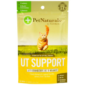Pet Naturals of Vermont УТ-поддержка с клюквой и D-маннозой для кошек 60 жевательных таблеток 2 65 унции (75 г)