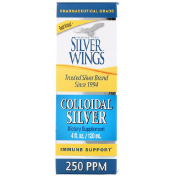 Natural Path Silver Wings Коллоидное серебро 250 частей на миллион 4 жидких унции (120 мл)