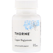 Thorne Research Copper Bisglycinate 60 Capsules