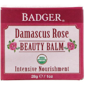 Badger Company Organic Beauty Balm Damascus Rose 1 oz (28 g)