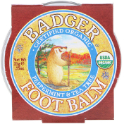 Badger Company Бальзам для ног с экстрактами перечной мяты и чайного дерева .75 унций (21 г)