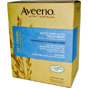 Aveeno Active Naturals Для успокаивающей ванной процедуры без отдушек 8 однопорционных пакетиков 1.5 унции (42 г) каждый.