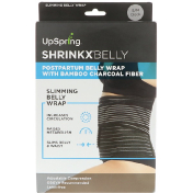 UpSpring Shrinkx Belly бандаж для послеродового периода с древесным бамбуковым волокном размер S/M черный