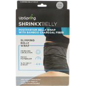 UpSpring Shrinkx Belly бандаж для послеродового периода с древесным бамбуковым волокном размер L/XL черный
