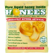 Honees Леденцы от кашля мед-лимон 20 леденцов