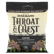 Jakemans Throat & Chest Anise Flavored 30 таблеток для рассасывания