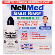 NeilMed Оригинальное и запатентованное средство для полоскания носа 50 пакетиков 1 комплект