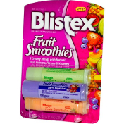 Blistex Lip Protectant/Sunscreen SPF 15 Fruit Smoothies 3 Sticks .10 oz (2.83 g) Each
