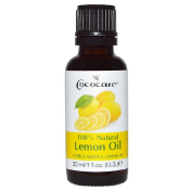 Cococare 100% натуральное масло лимона Citrus Medica Limonum 1 жидкая унция (30 мл)