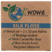 Wowe Silk Floss Metal Jar +  2 Refills