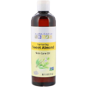 Aura Cacia Skin Care Oil Nurturing Sweet Almond 16 fl oz (473 ml)