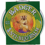 Badger Company Бальзам для защиты от насекомых с цитронеллой и розмарином 2 унции (56 г)